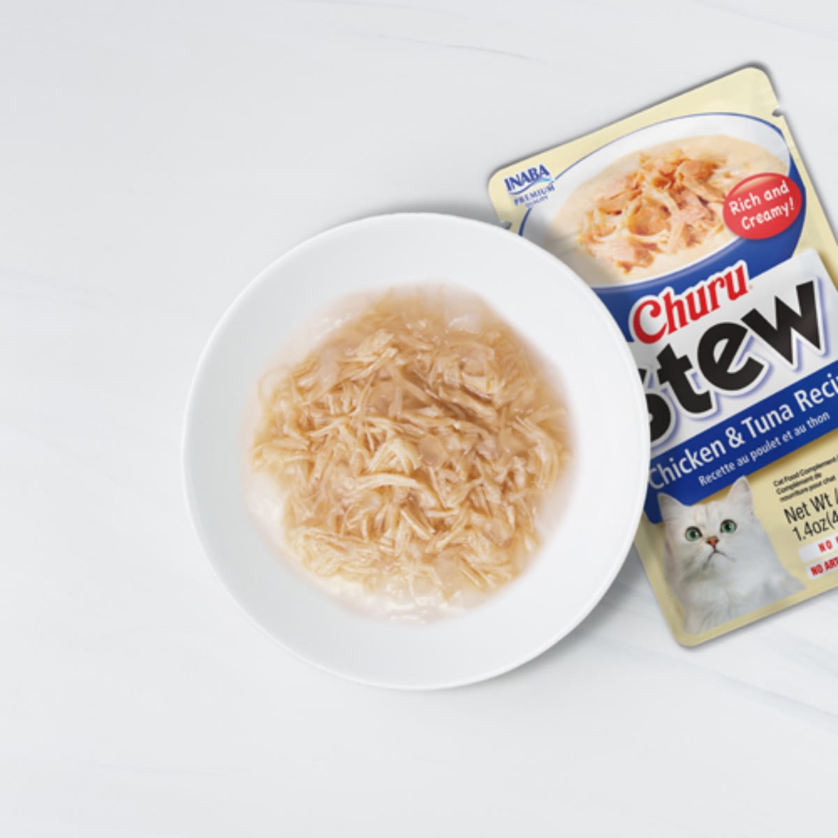 CHURU CAT STEW CHICKEN TUNA 40 GR3