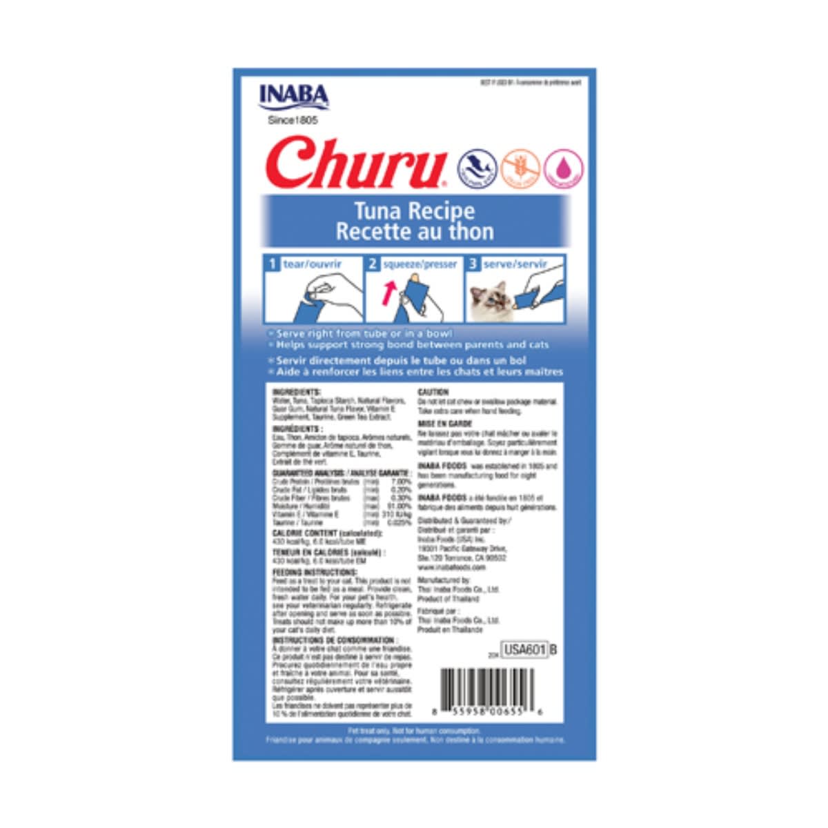 Churu Tuna recipe x 4 tubos2