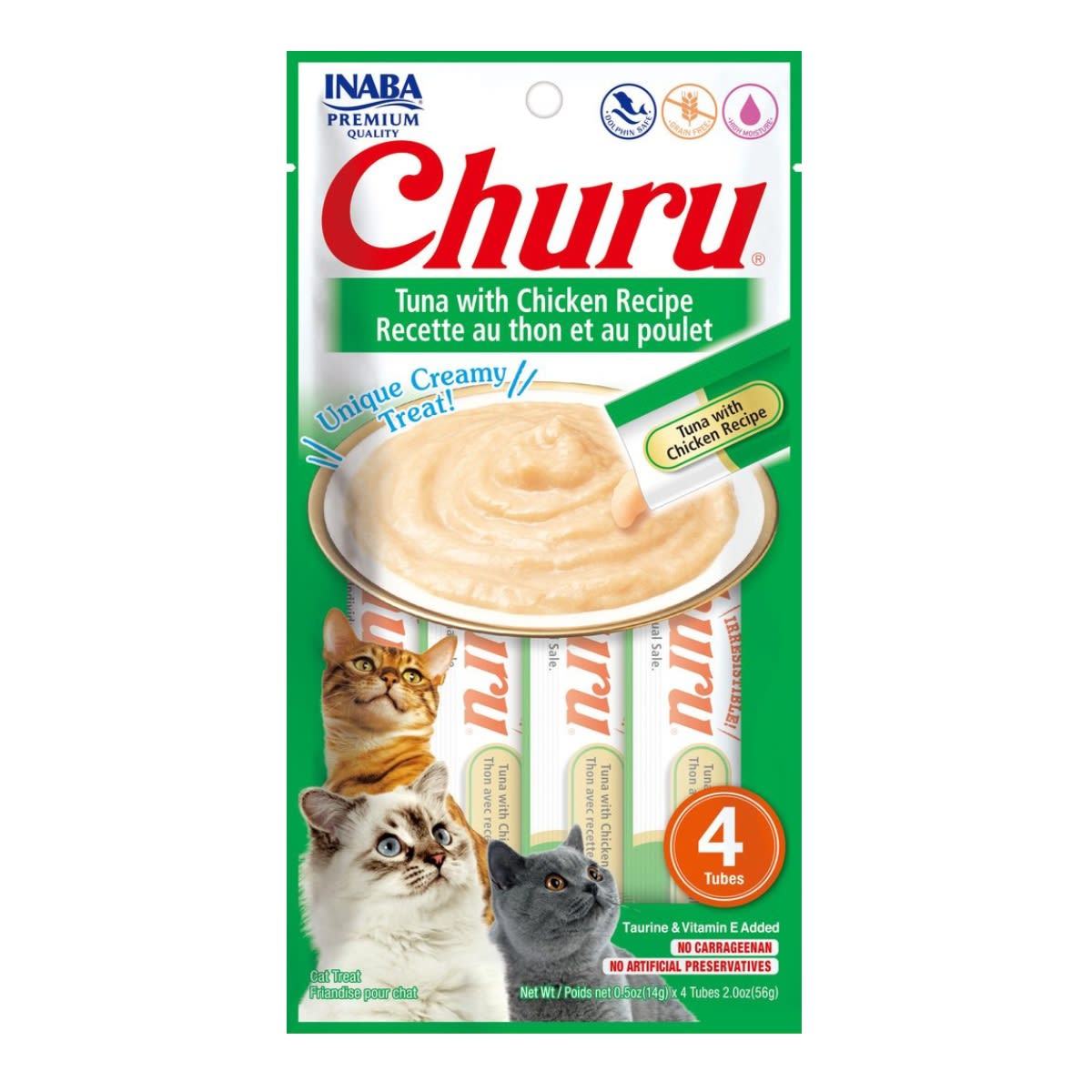 Churu Tuna with chicken recipe x 4 tubos1