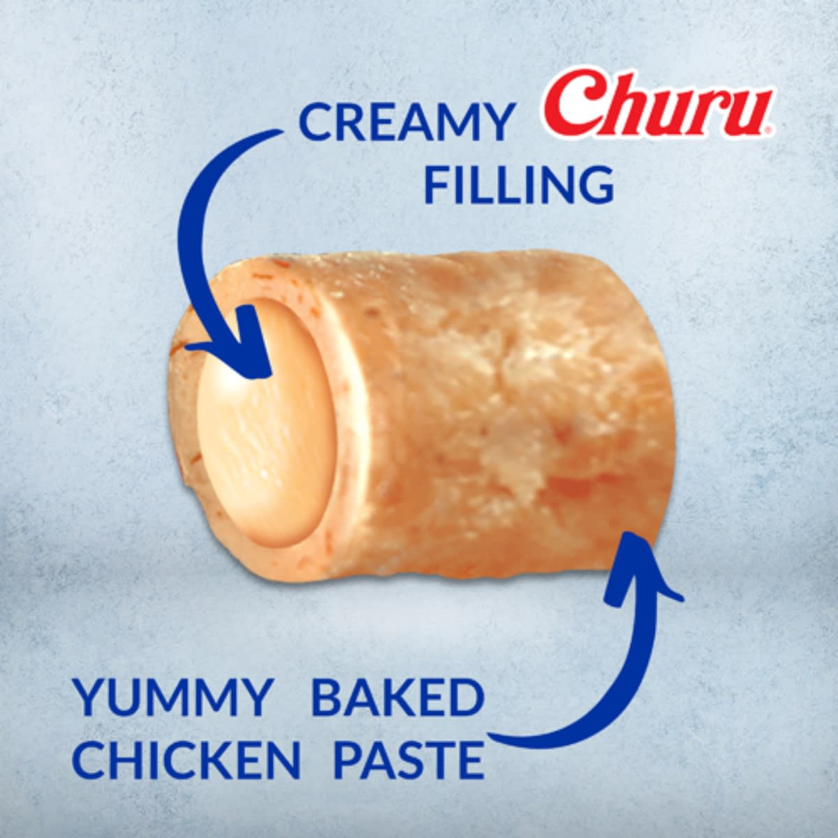 CHURU DOG BITES WRAPS CHICKEN WITH SALMON X 8 UND3