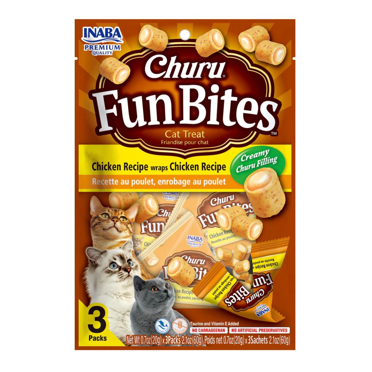 Churu Fun bites chicken recipe x 3 und1