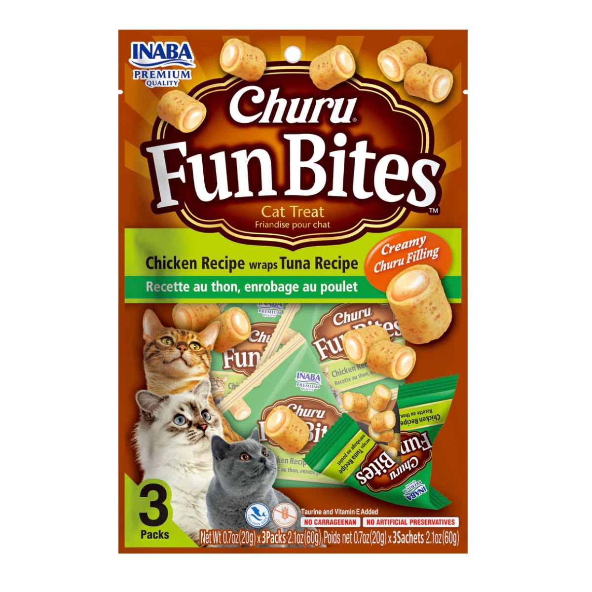Churu Fun bites tuna recipe x 3 und1