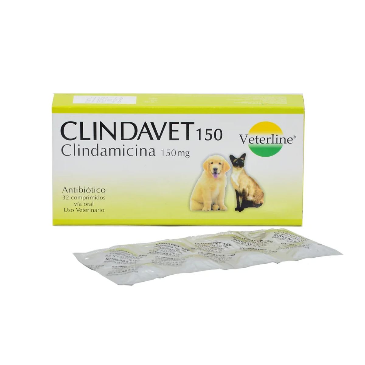 Clindavet (clindamicina) tableta por unidad1