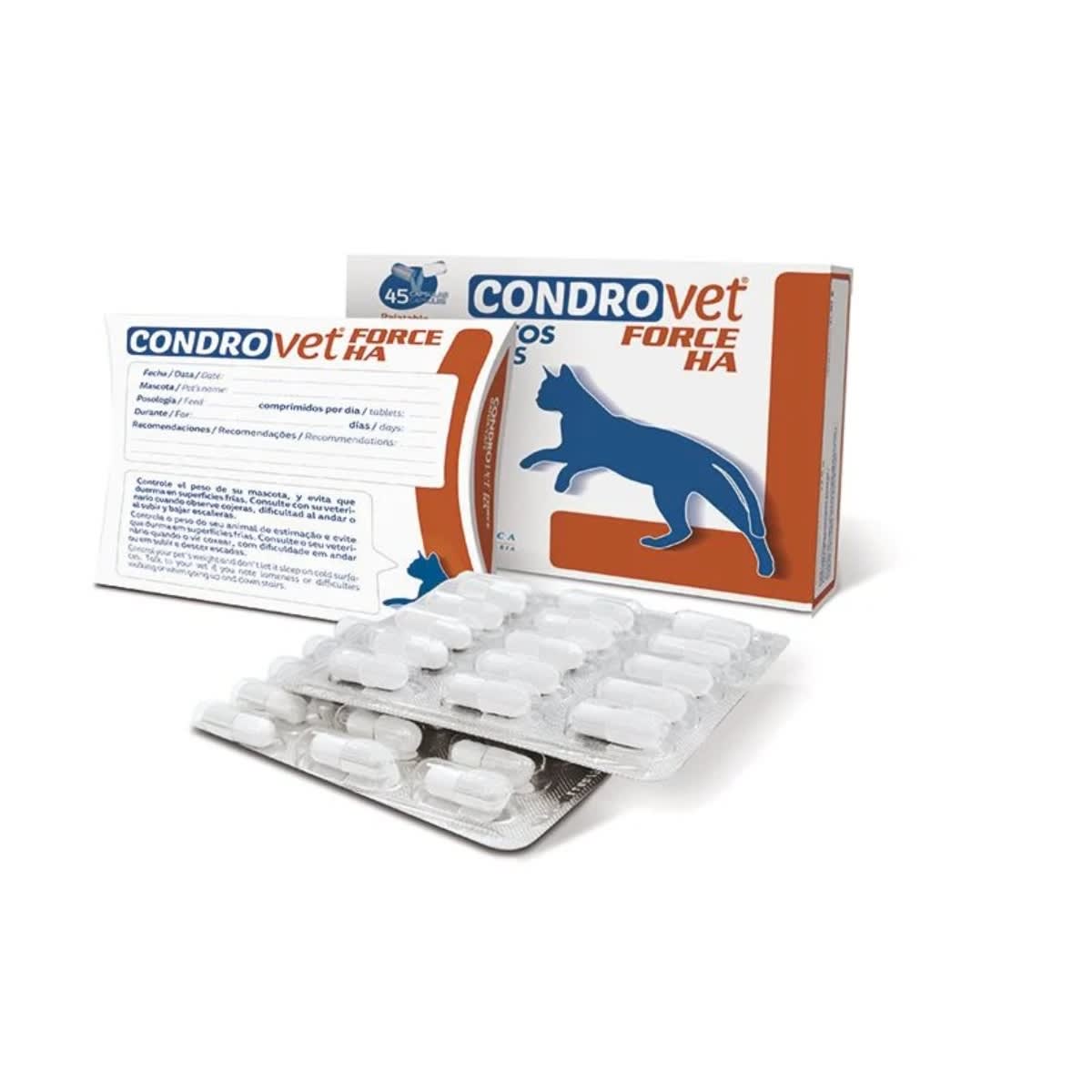 Condrovet Force HA Gatos capsula1