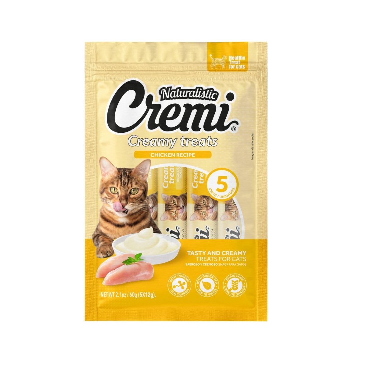CREMI CREAMY TREATS CHICKEN RECIPE X 5 UND1