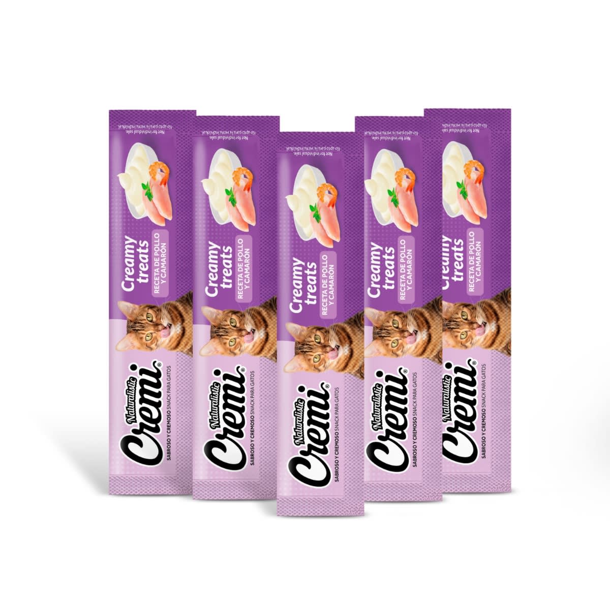 CREMI CREAMY TREATS CHICKEN WITH SHRIMP RECIPE X 5 UND2
