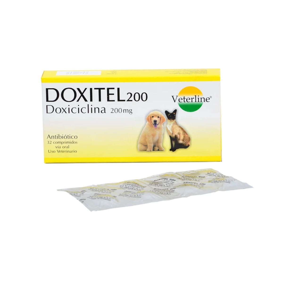Doxitel 200 mg (Doxicilina) tableta por unidad1