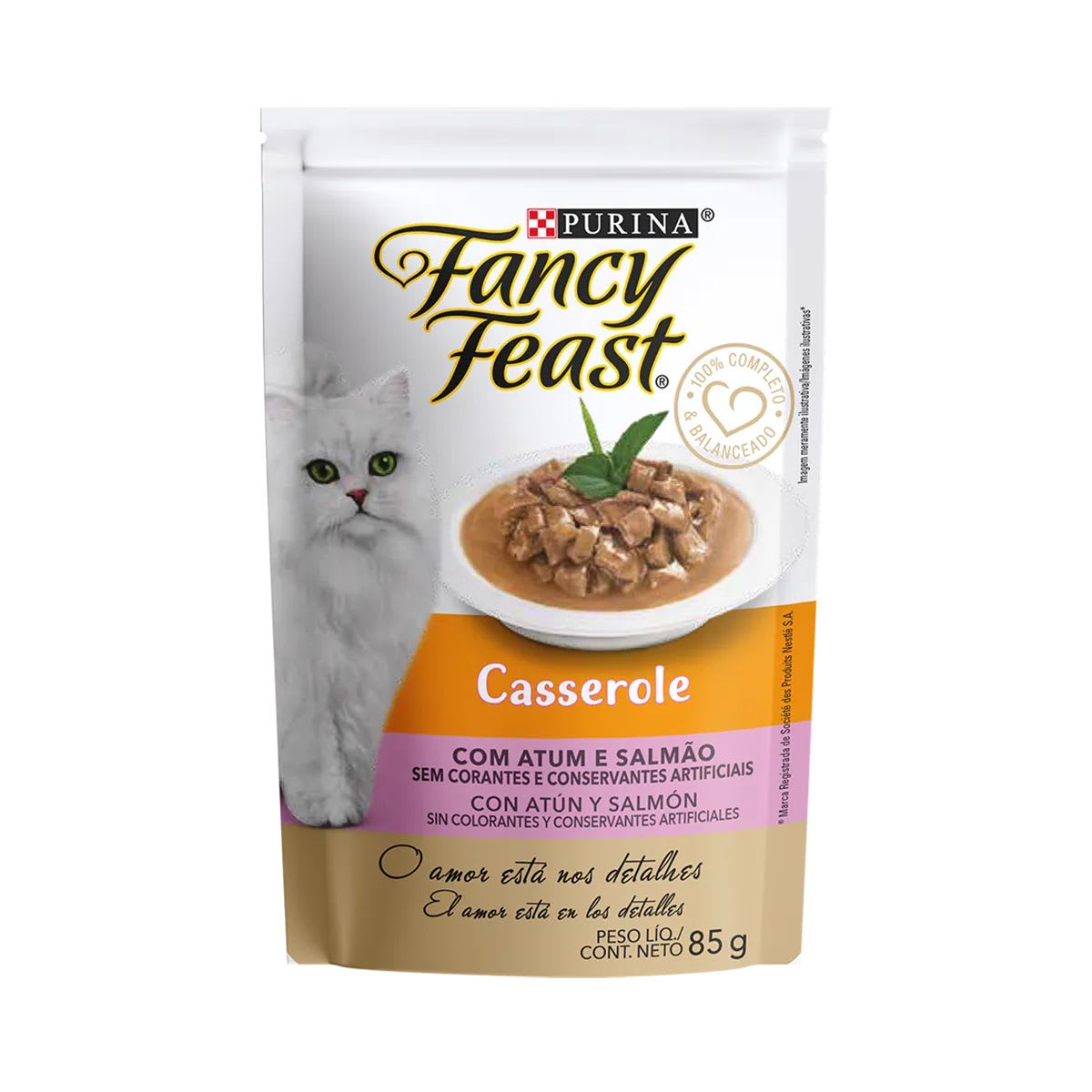 Fancy Feast sachet Casserole atun y salmon1
