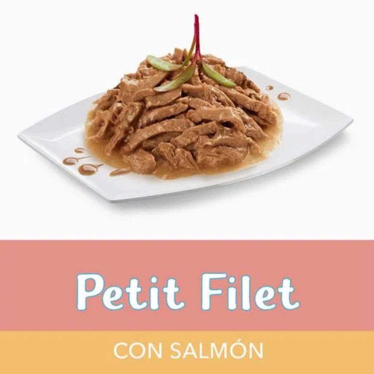 Fancy Feast sachet Petit filet con salmón2