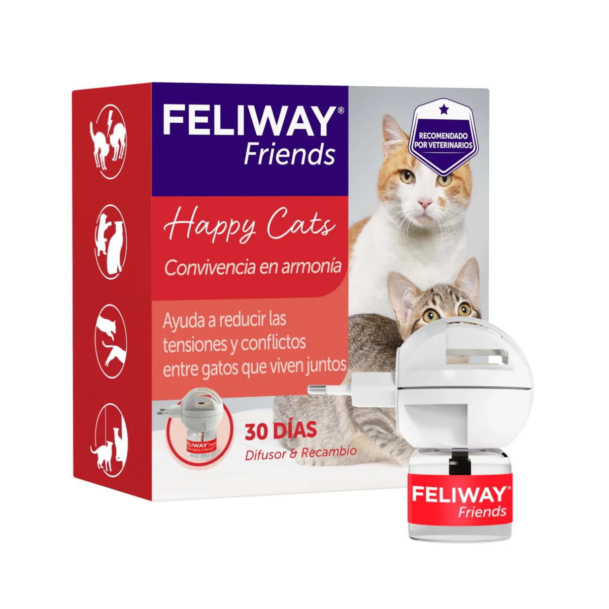FELIWAY FRIENDS DIFUSOR Y RECARGA 48 ML1