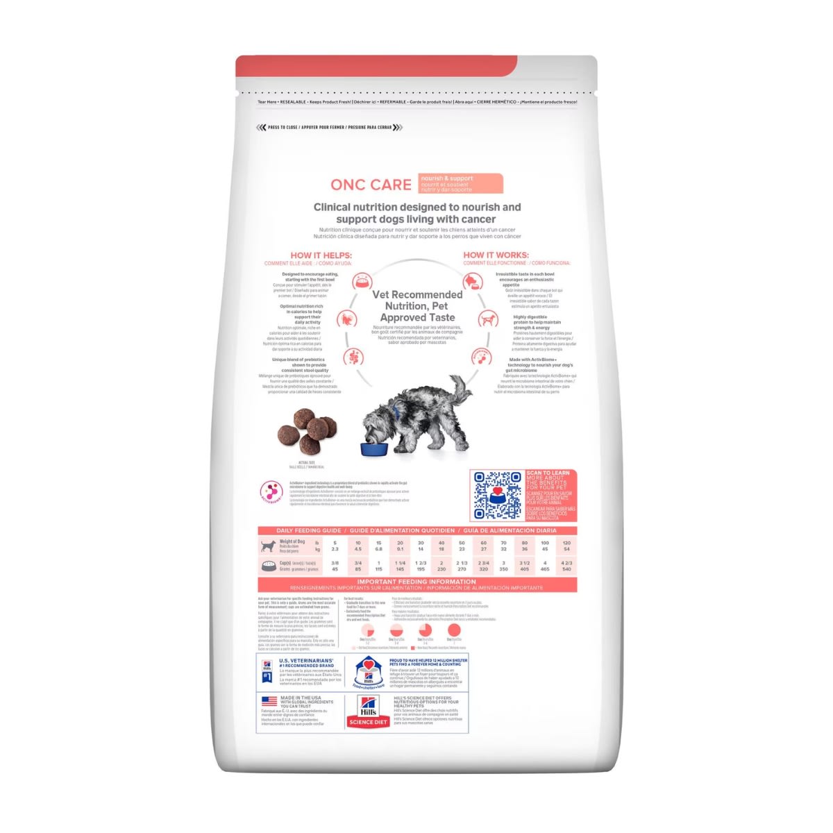 Hills PD Canine Onc Care 2.72 kg2