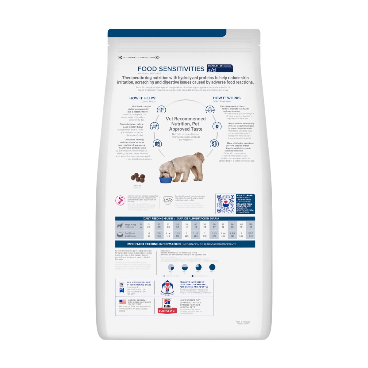 HILLS PD CANINE Z/D SMB 3.3 LB (1.5 KG)2