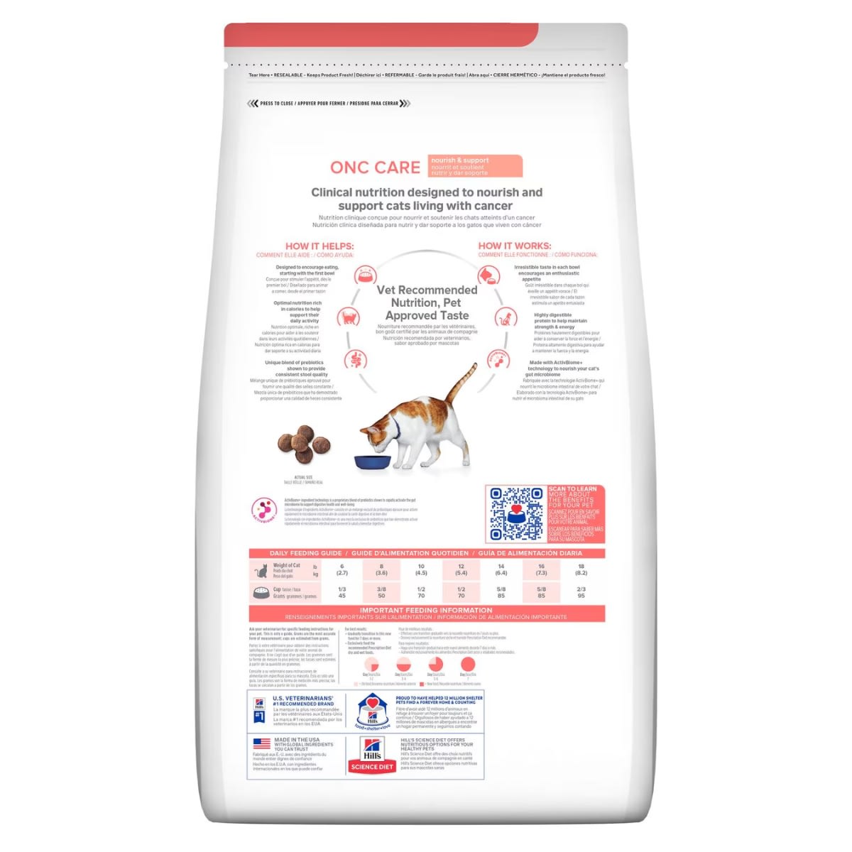 Hills PD Feline Onc Care 3.17 kg2