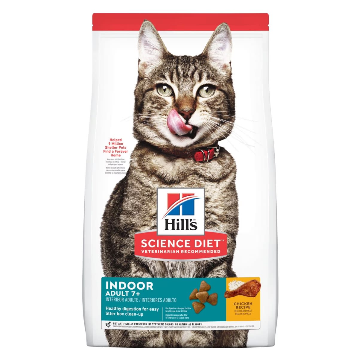 HILLS SD FELINE INDOOR ADULT 7+ 3.5 LB (1.6 K)1