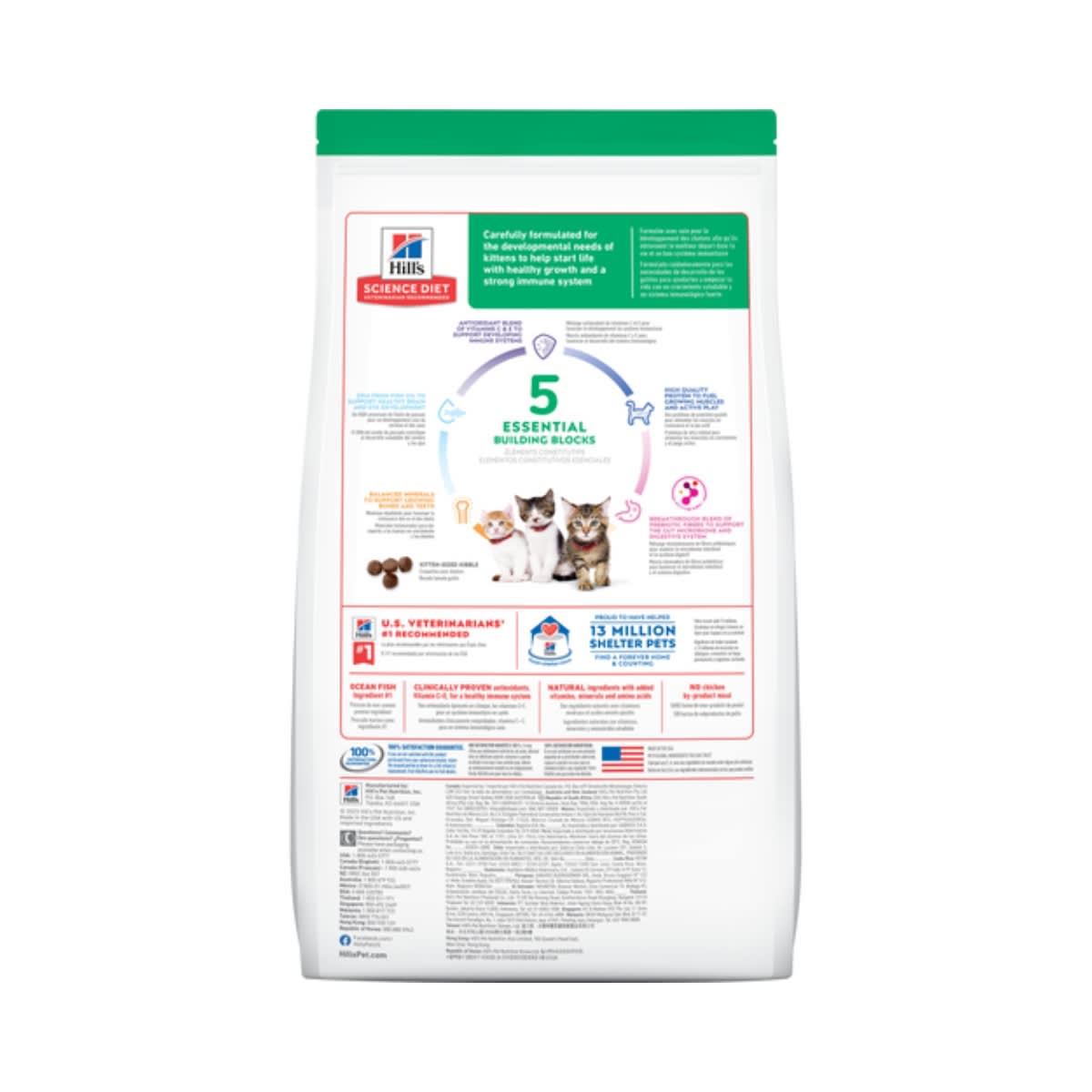 HILLS SD FELINE KITTEN OCEAN FISH 3.5 LB (1.6 K)2