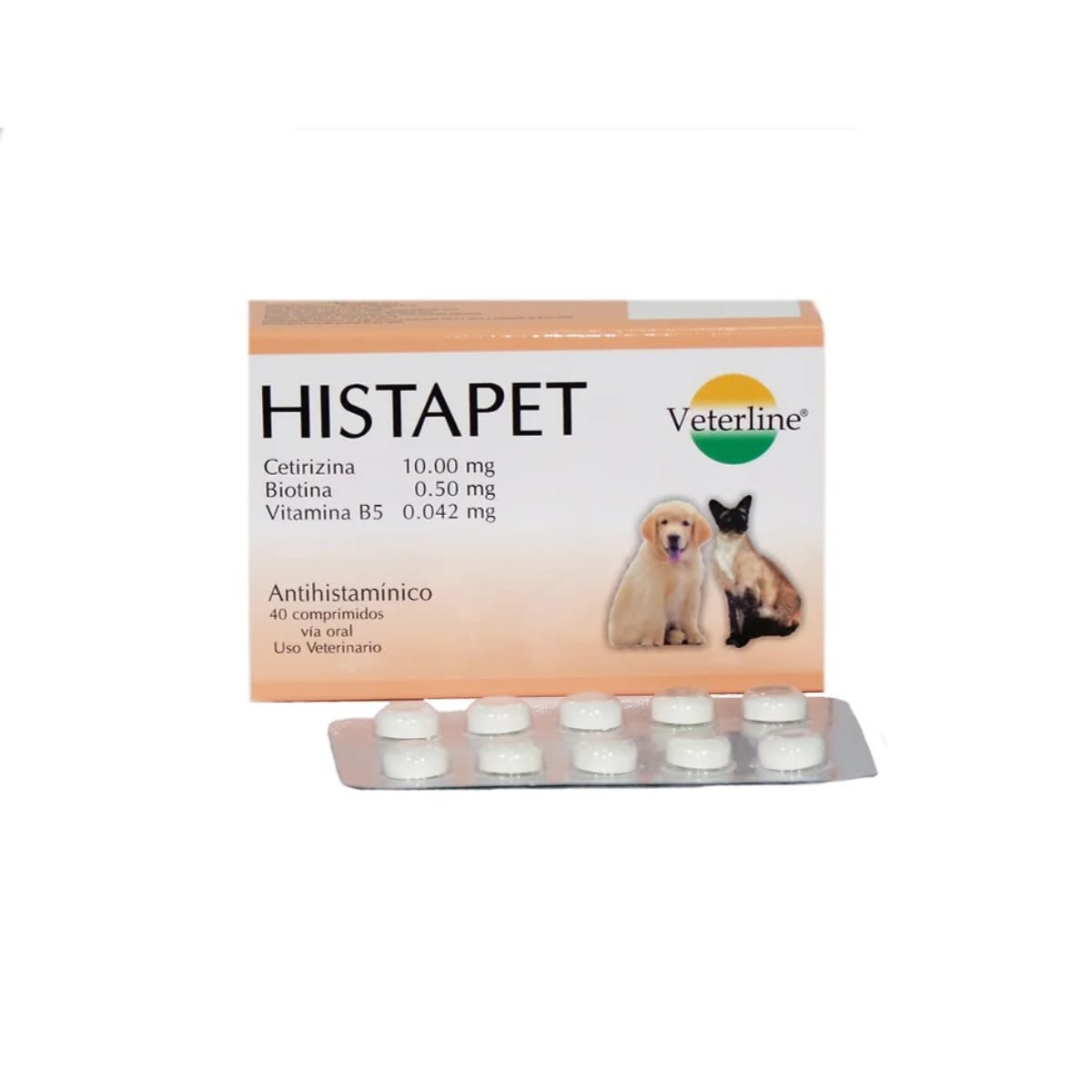 Histapet comprimido (Cetirizina)1