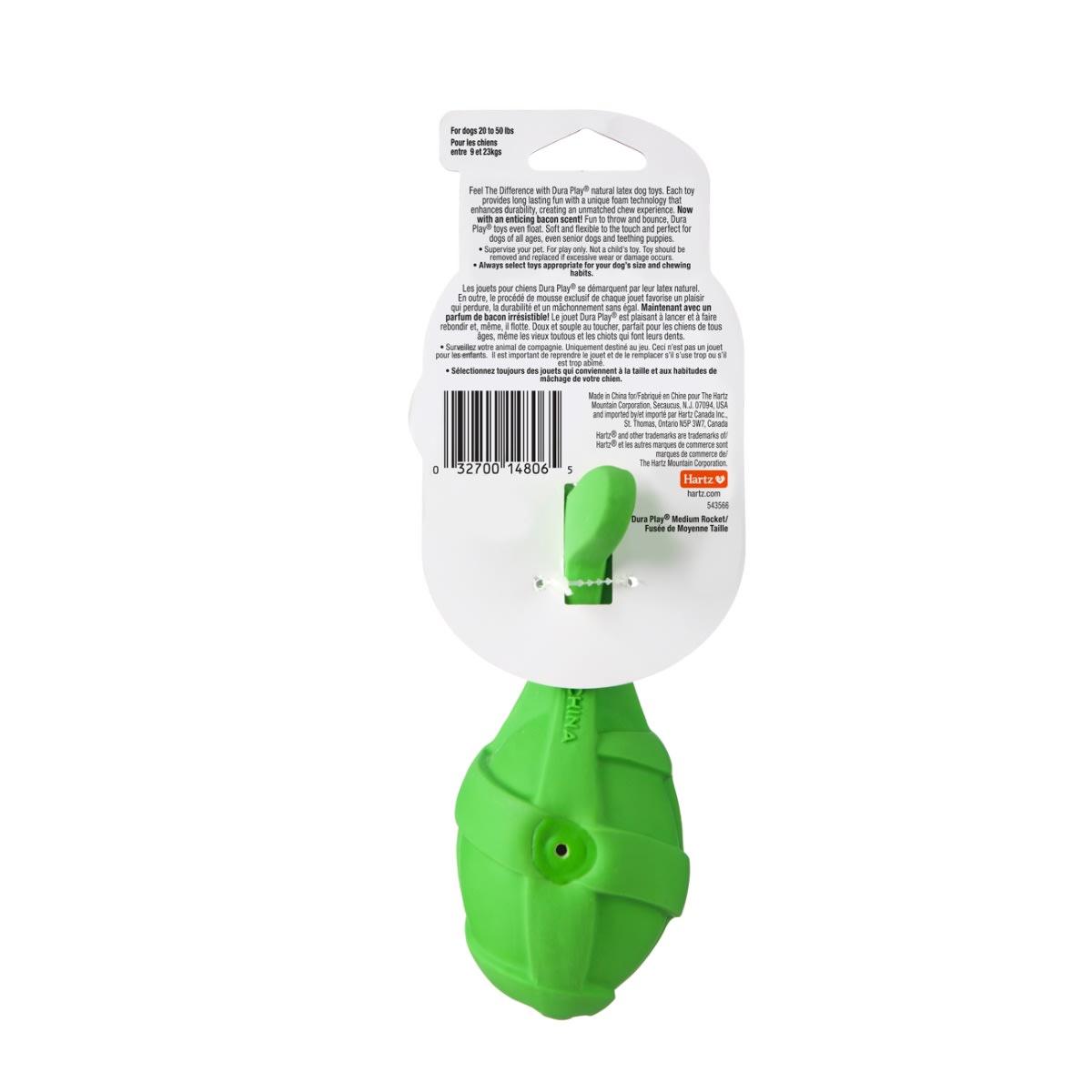 Juguete Hartz Duraplay Rocket medium2