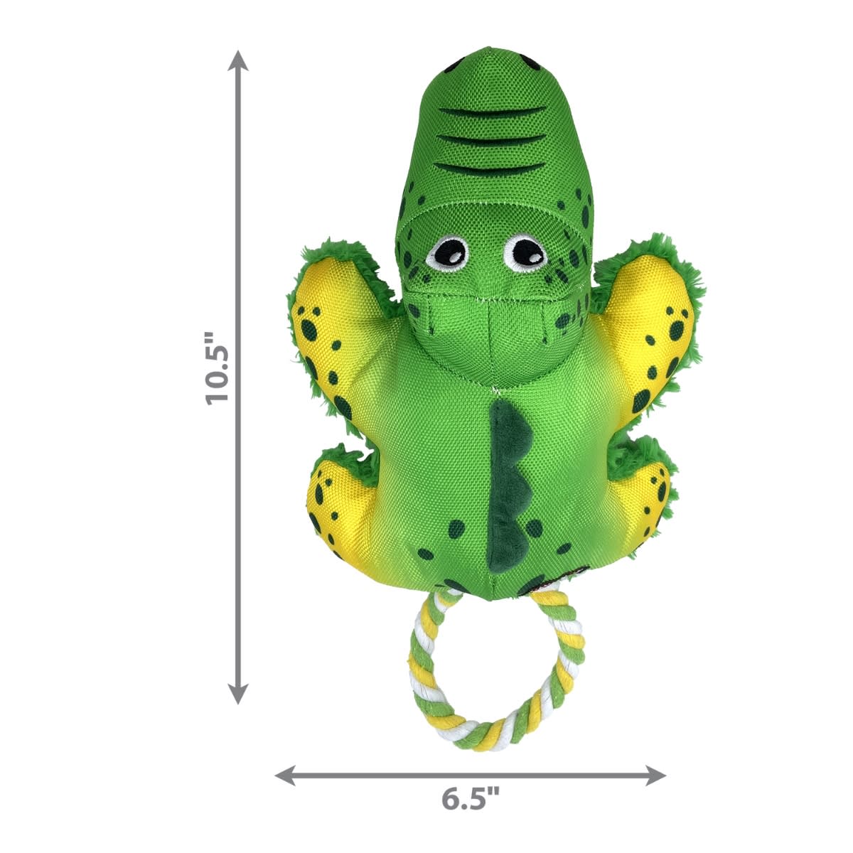 JUGUETE KONG COZIE TUGGZ ALLIGATOR SM/MD (ZYT33)2