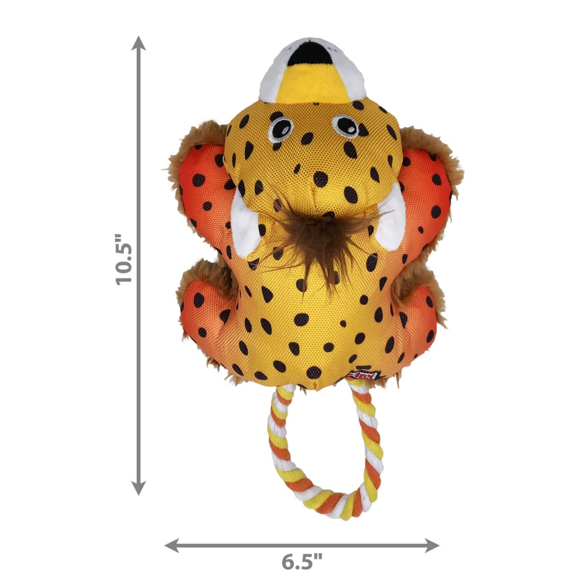 JUGUETE KONG COZIE TUGGZ CHEETAH SM/MD (ZYT31)2