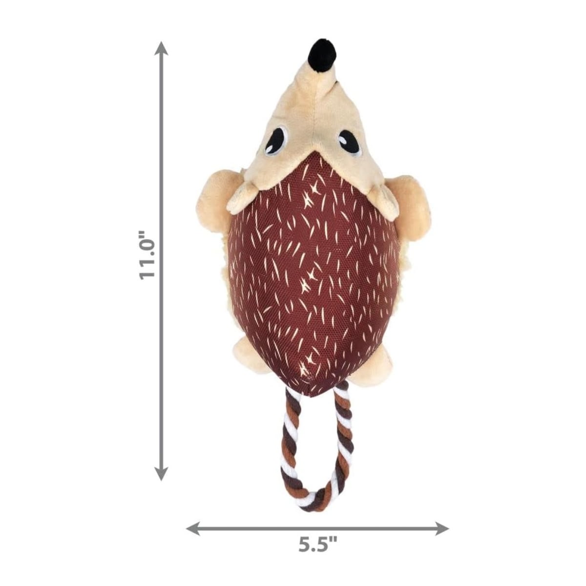JUGUETE KONG COZIE TUGGZ HEDGEHOG SM/MD (ZYT35)2