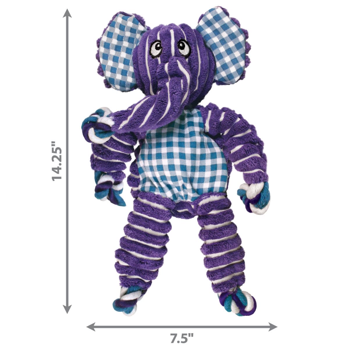 Juguete Kong NKF11 Floppy Knots Elephant MD/LG2