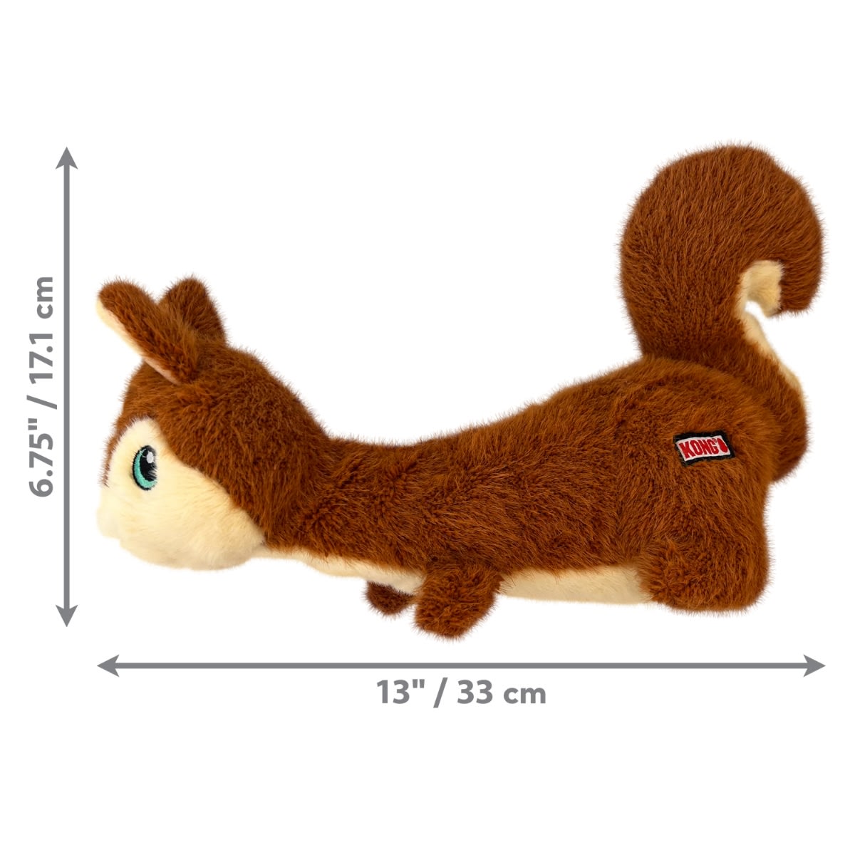 Juguete Kong SCF13 Scruffs Squirrel Md/Lg2