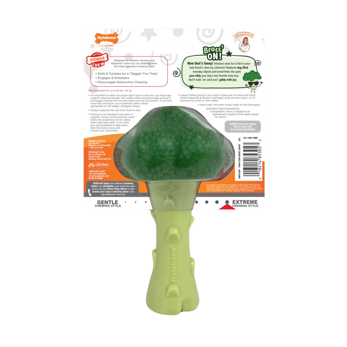 JUGUETE NYLABONE BROCOLI BACON AND CHEESE GIANT3