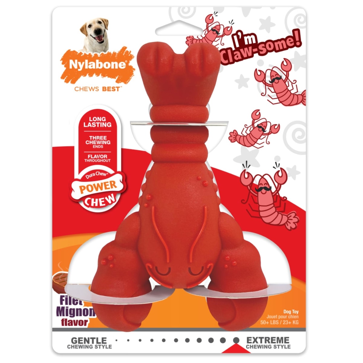JUGUETE NYLABONE LOBSTER FILET MIGNON4