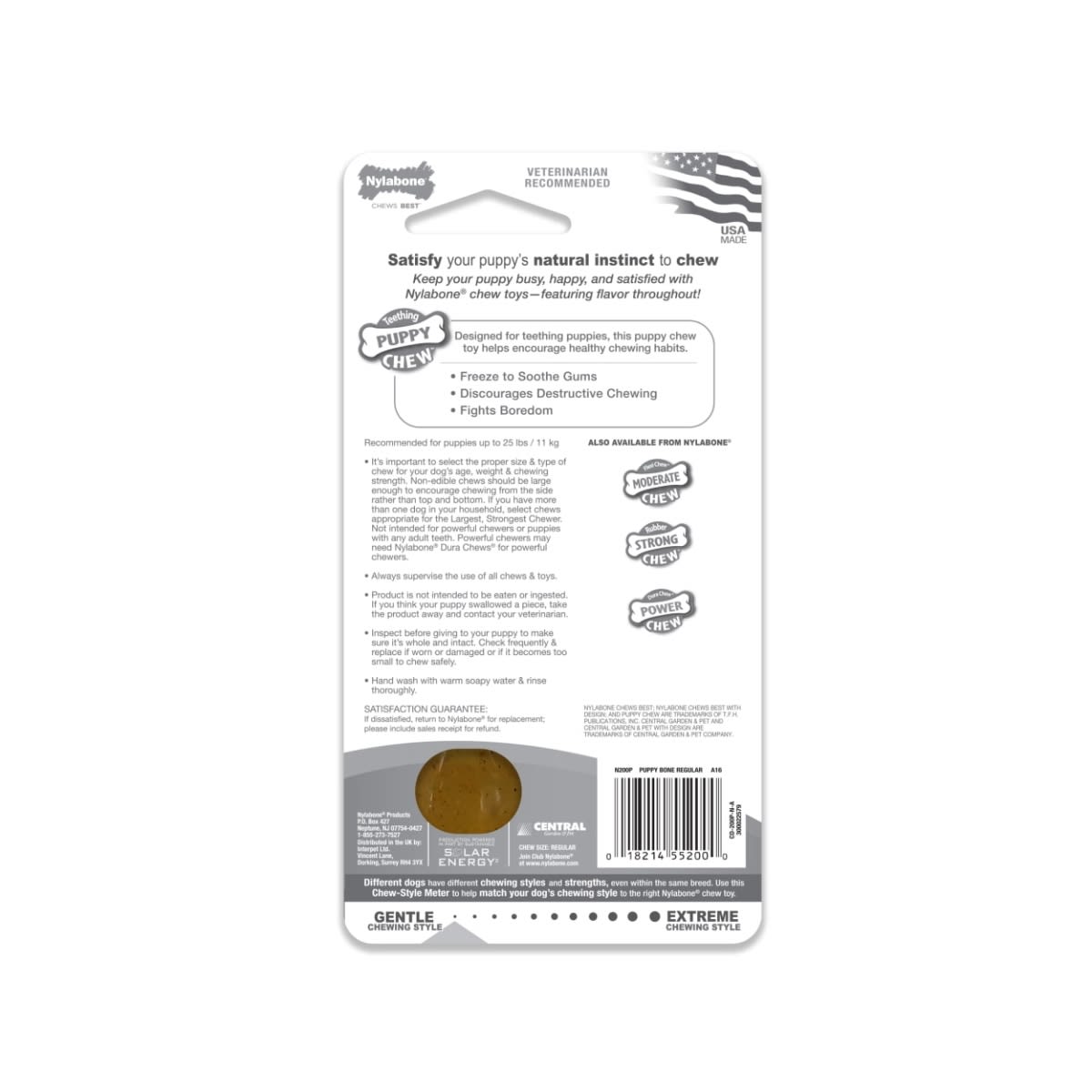 Juguete Nylabone Puppy Chew small2