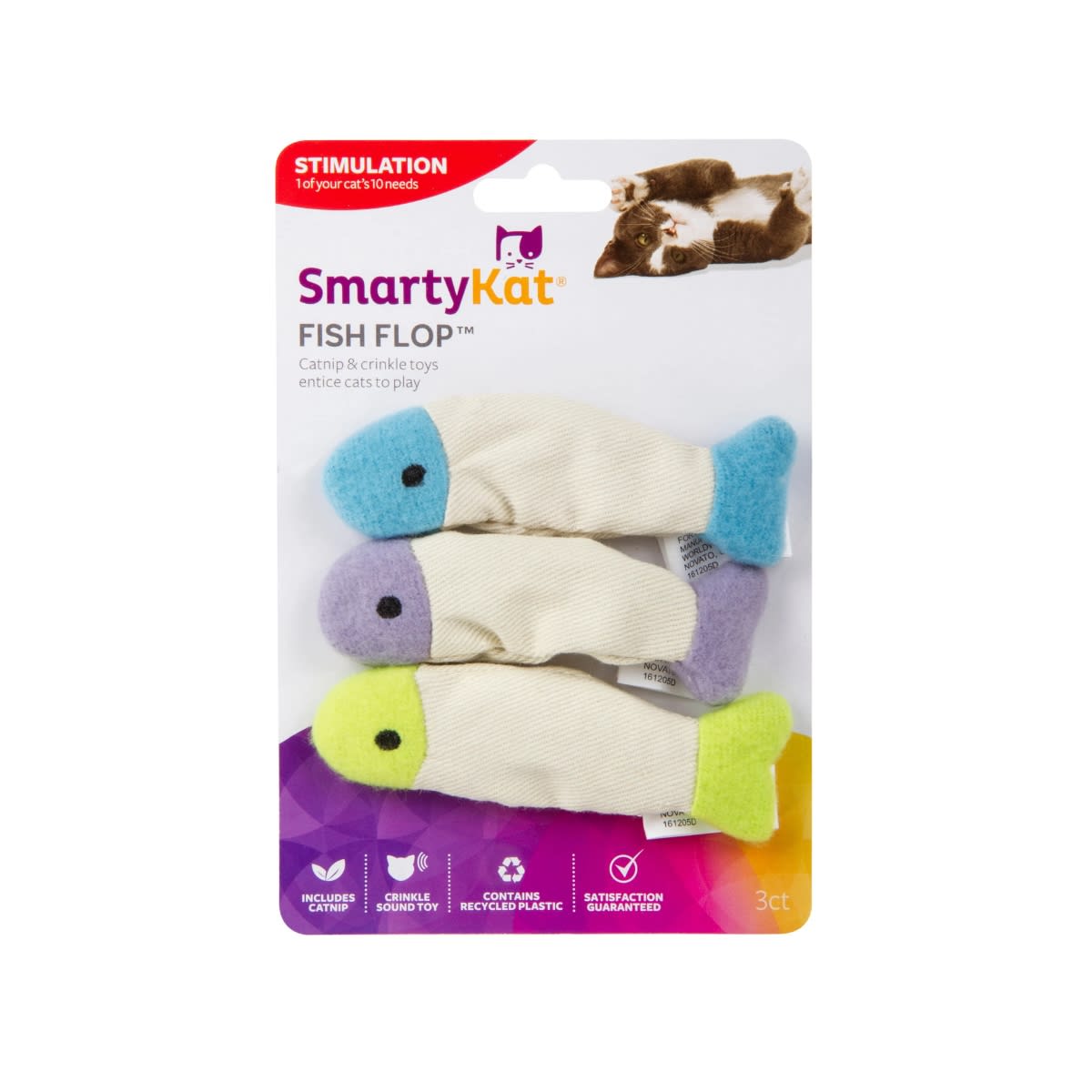 Juguete para gato Fish Flop1