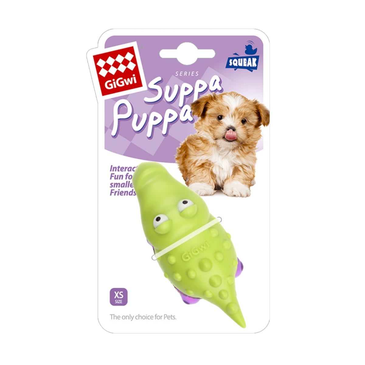 JUGUETE SUPPA PUPPA PUPPY COCO GREEN/PURPLE2