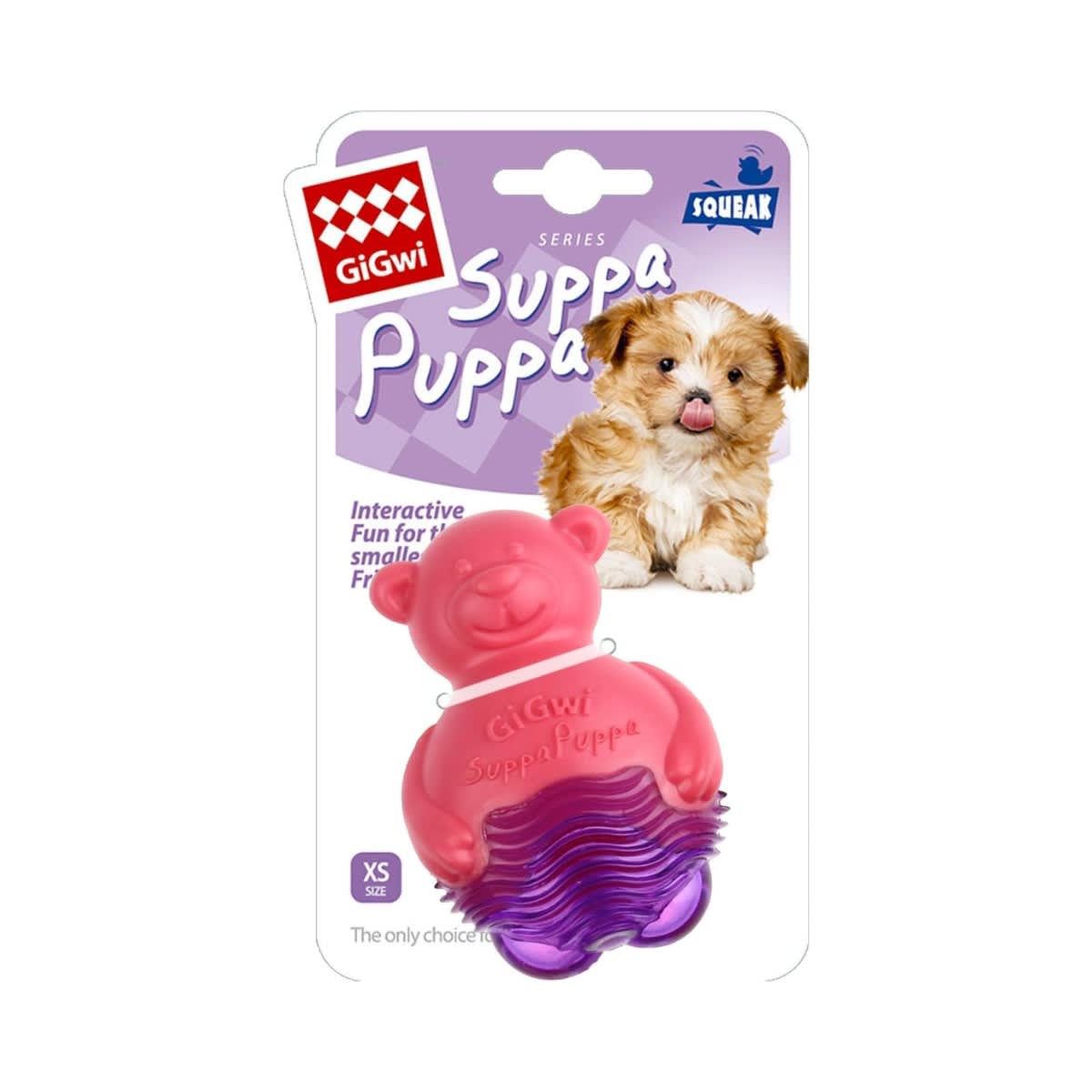 JUGUETE SUPPA PUPPA PUPPY OSO PINK/PURPLE2