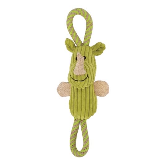 Juguete Zeus Mojo Tennis rope rinoceronte1