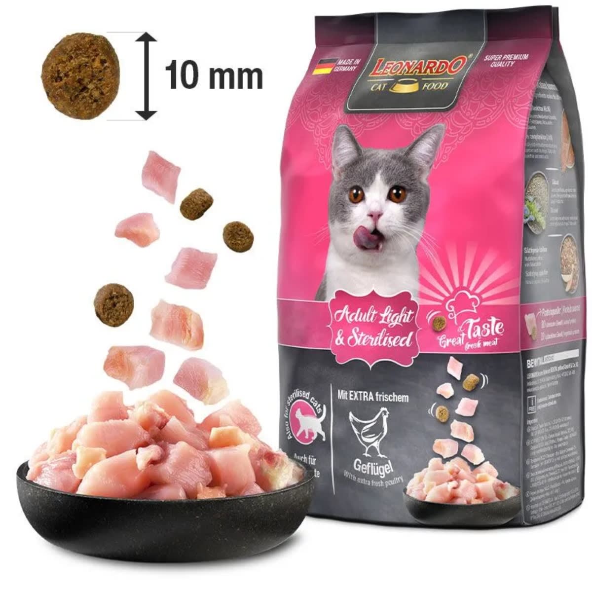 LEONARDO ADULT LIGHT & STERILIZED 1.8 kg2