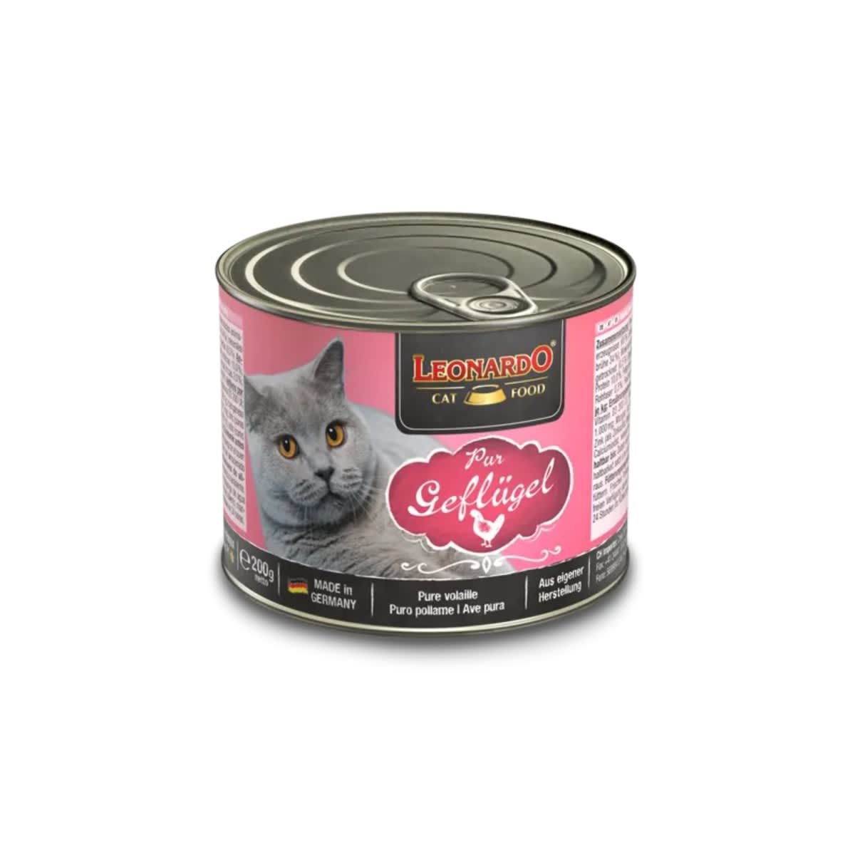 LEONARDO QUALITY SELECTION POLLO LATA 200 g1