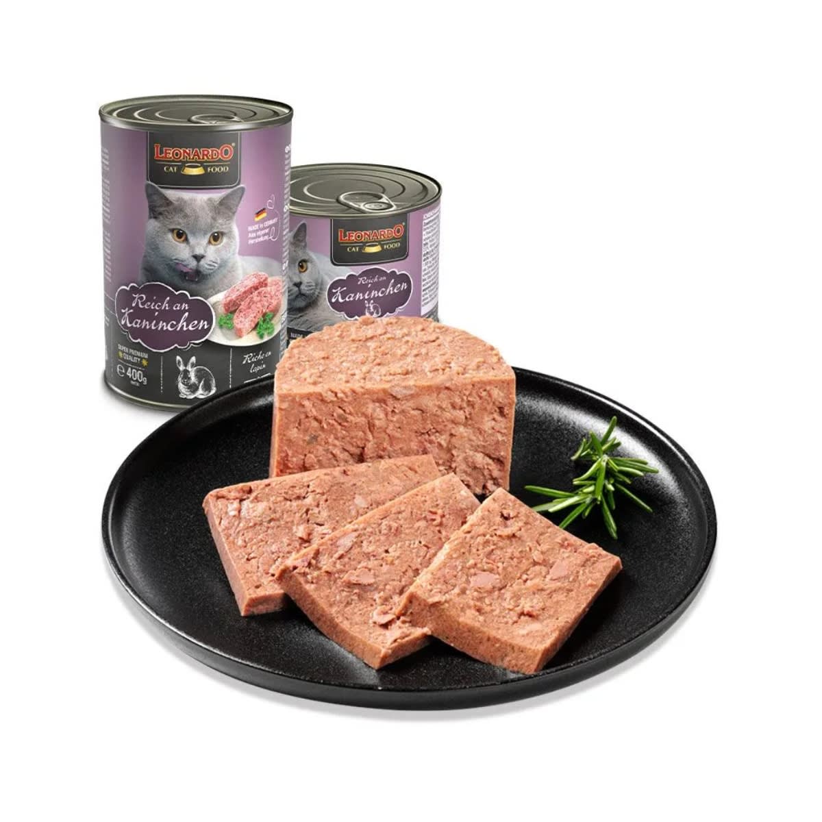 LEONARDO QUALITY SELECTION CONEJO LATA 200 g2