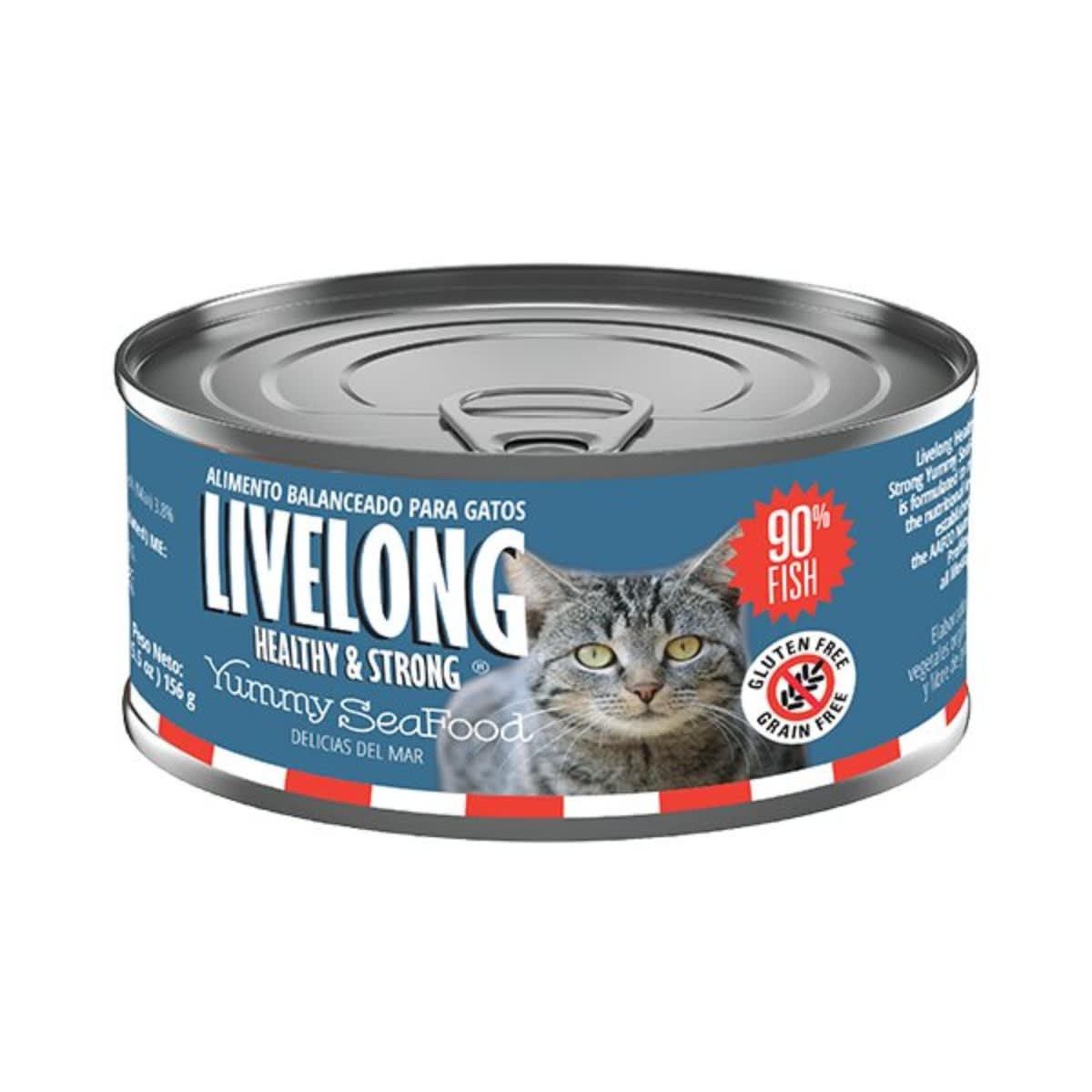 Livelong Cat delicias marinas lata 156 g1