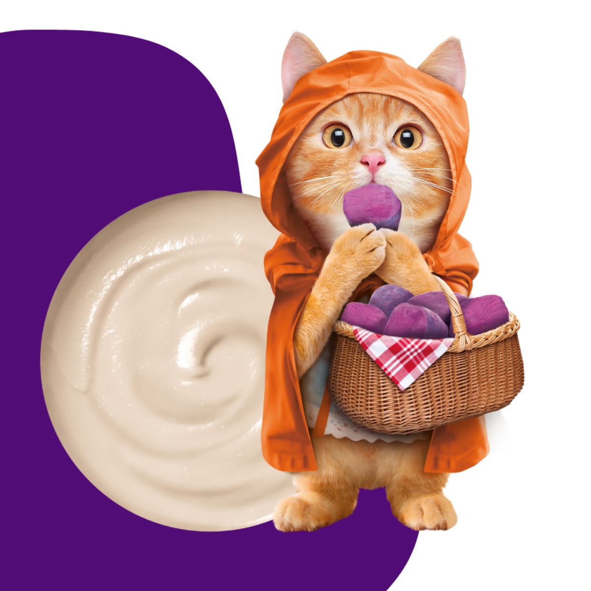 Moochie Cat Lickable Chicken & sweet purple potato 15 g2