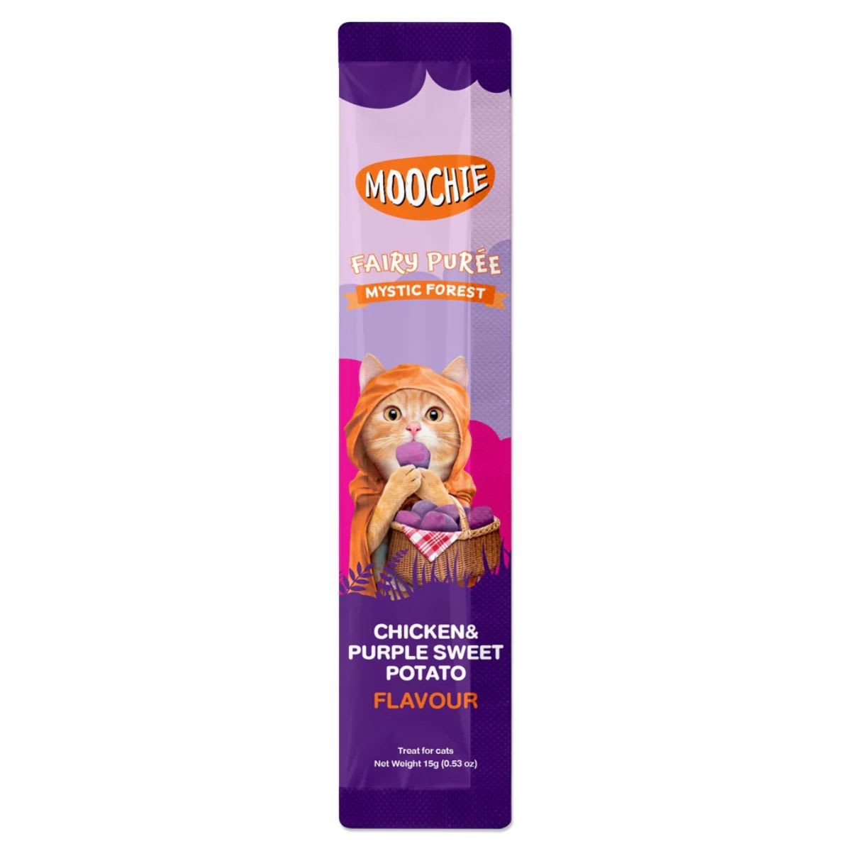 Moochie Cat Lickable Chicken & sweet purple potato 15 g1