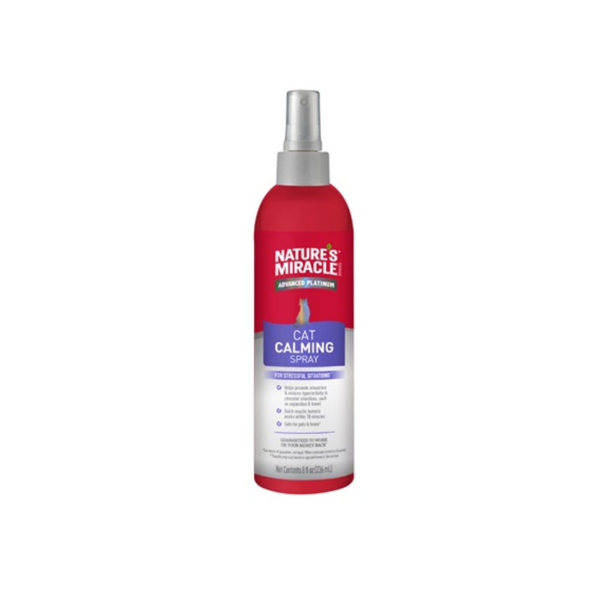NATURE'S MIRACLE ADVANCED PLATINUM CAT CALMING SPRAY 236 ML1