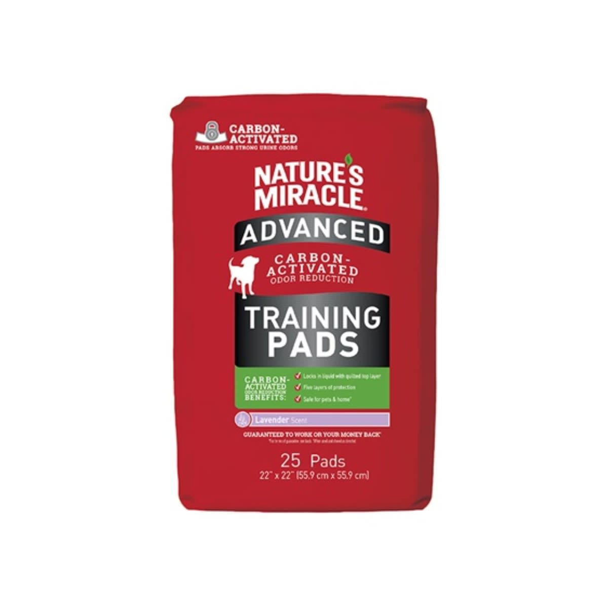 NATURE'S MIRACLE ADVANCED TRAINING PADS X 25 UND1