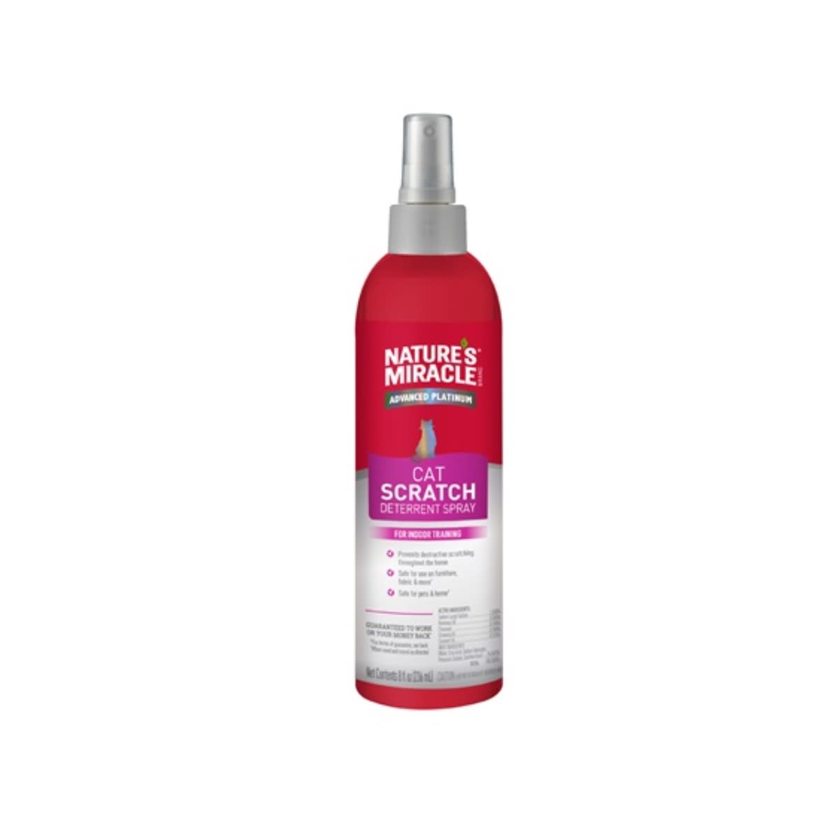 NATURE'S MIRACLE AP CAT SCRATCH DETERRENT SPRAY 236 ML1