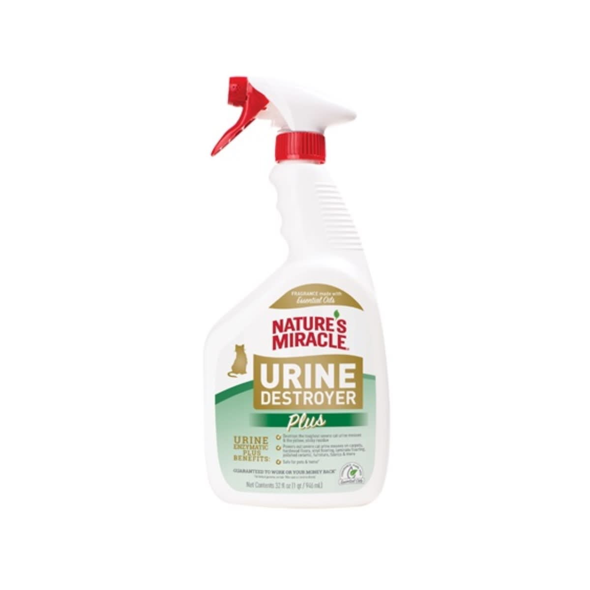 NATURE'S MIRACLE DESTRUCTOR DE ORINA GATO 946 ML1