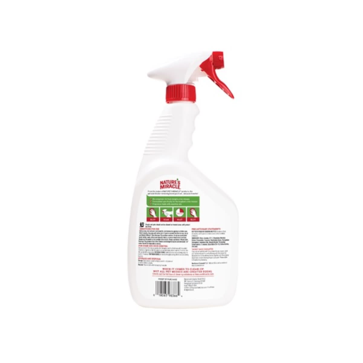 NATURE'S MIRACLE DESTRUCTOR DE ORINA PERRO 946 ML2