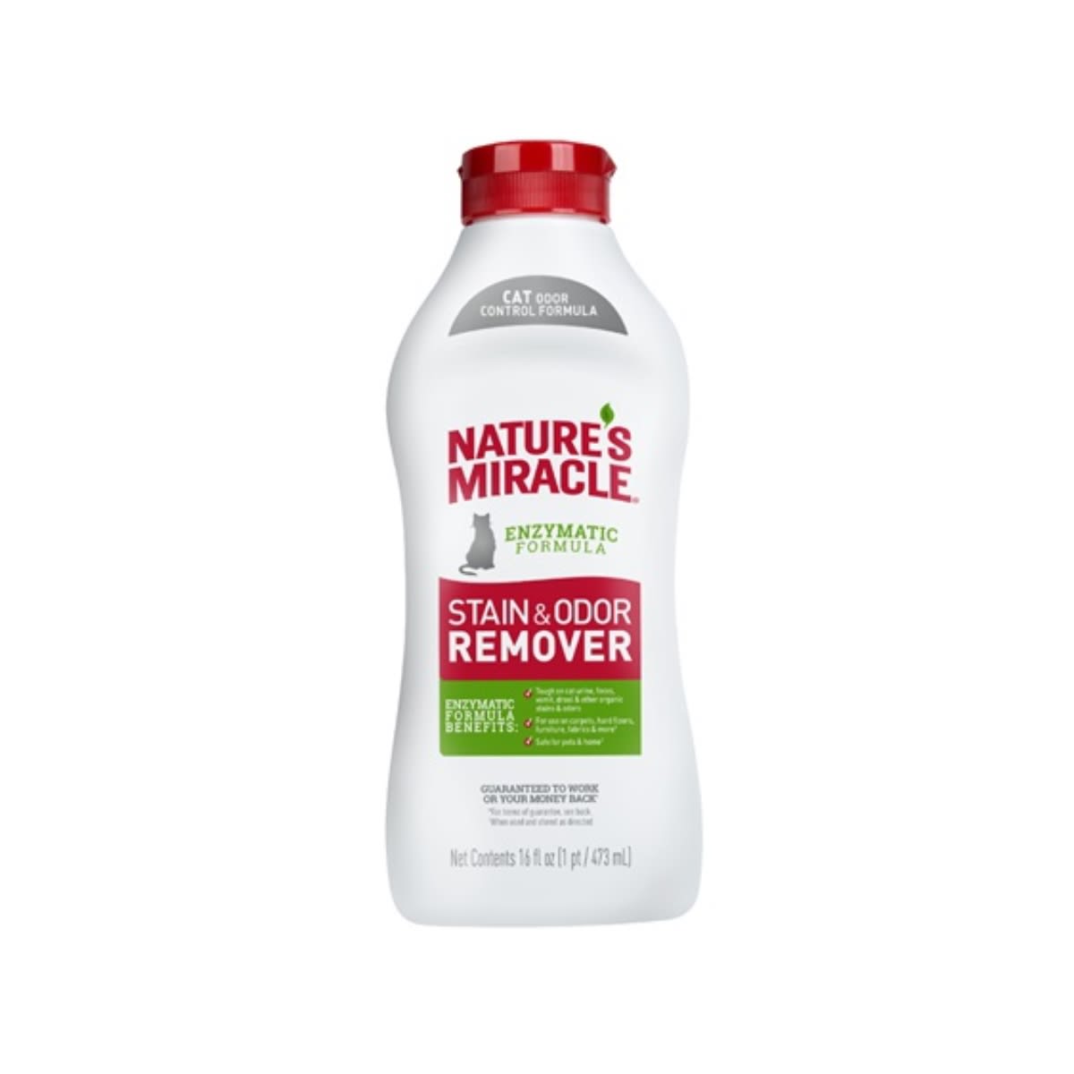 NATURE'S MIRACLE REMOVEDOR DE MANCHAS Y OLORES PARA GATO 473 ML1