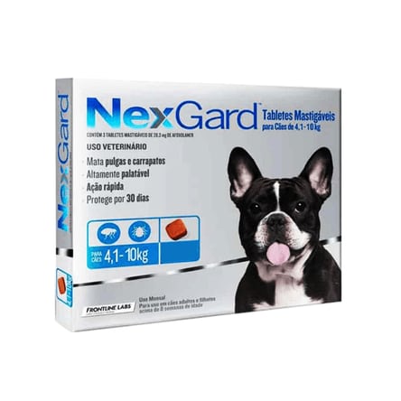Antipulgas Nexgard 3 tab2