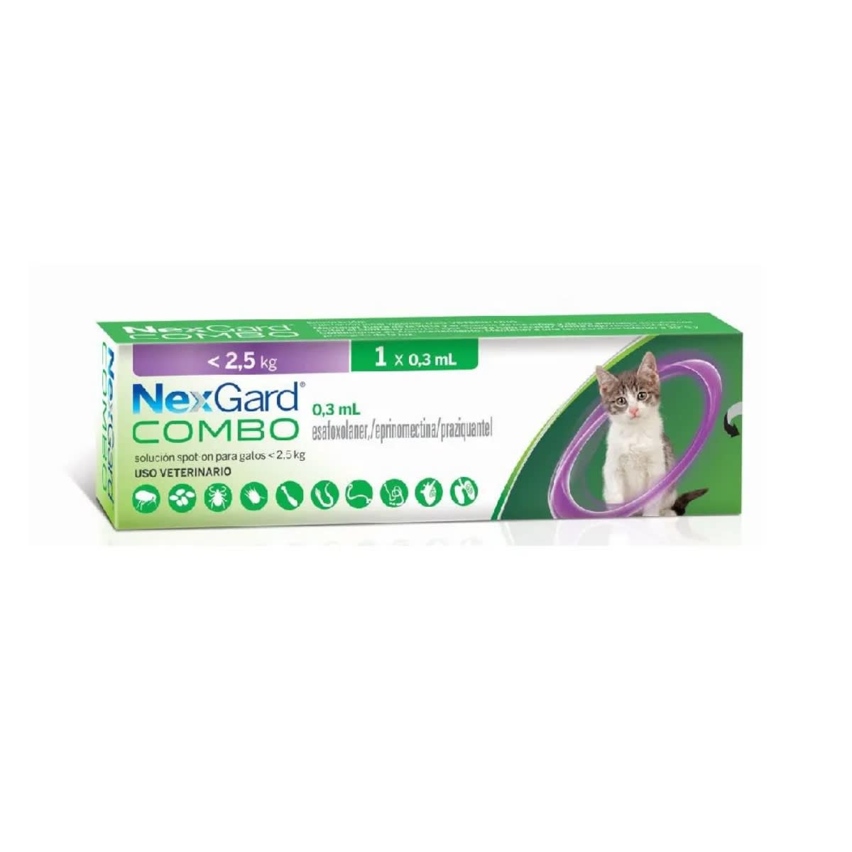 Antipulgas Nexgard Combo Cat1