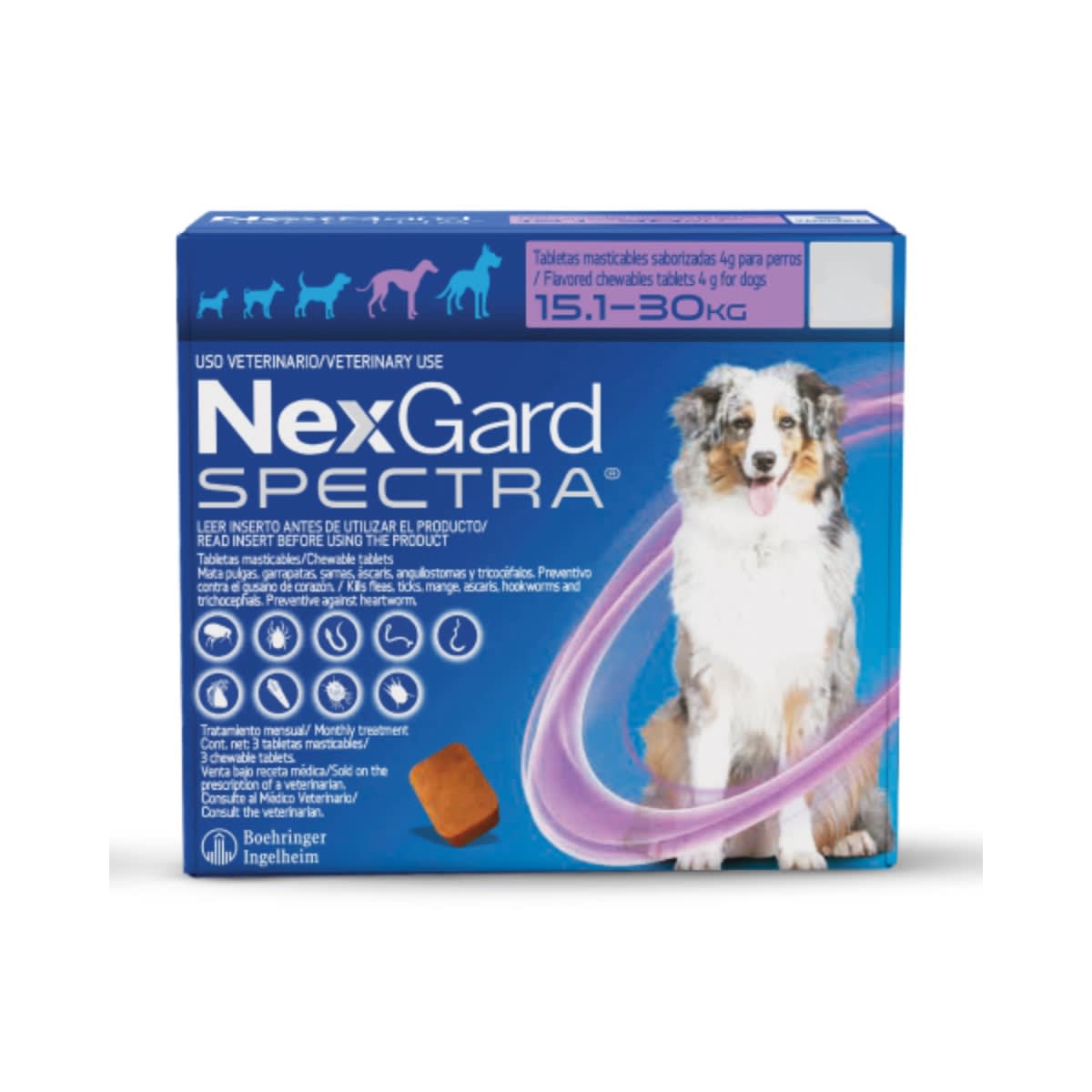 Antipulgas Nexgard Spectra Perros4