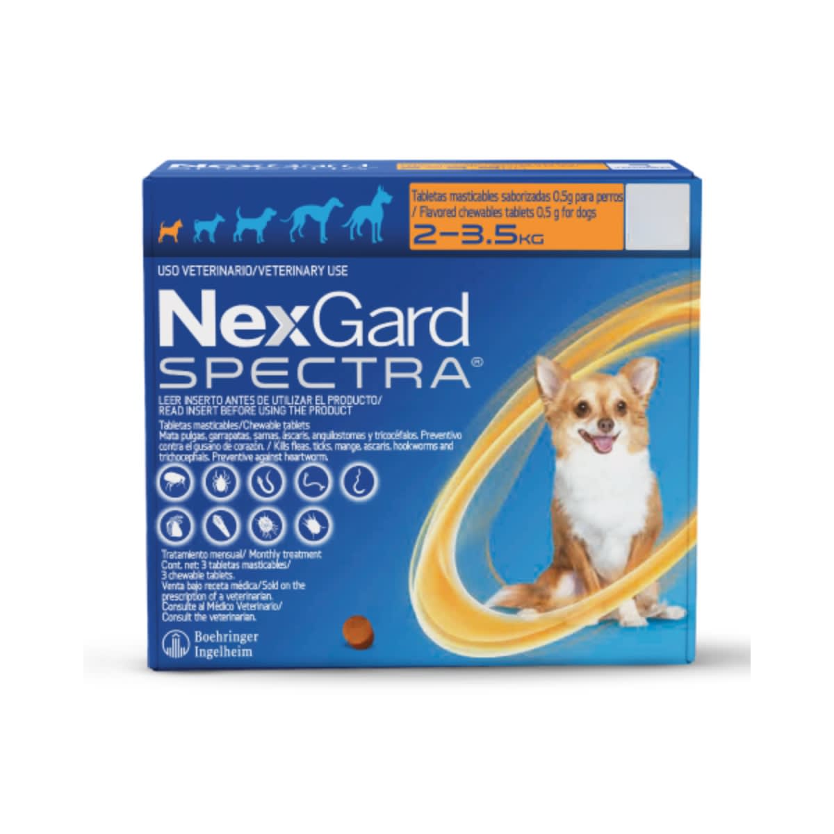 Antipulgas Nexgard Spectra Perros1