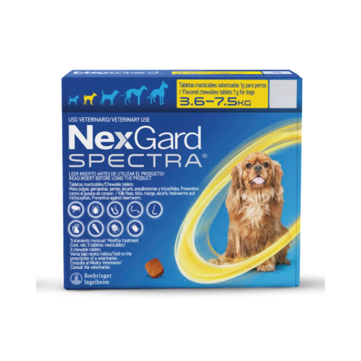 Antipulgas Nexgard Spectra Perros2